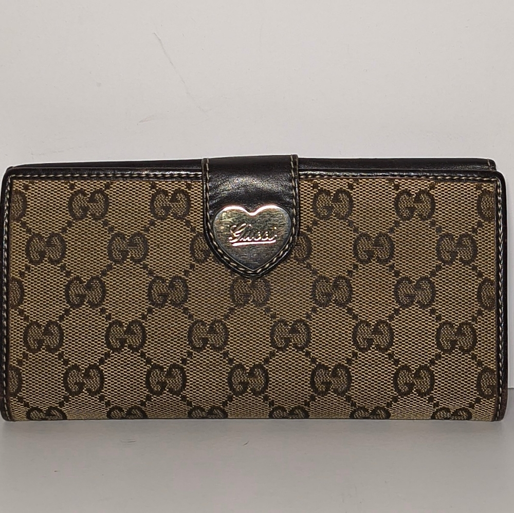 Gucci Brown Monogram Wallet